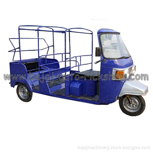 Bajaj Auto Rickshaw 3 rows seats 3 wheelers passenger tricycle BA250ZK-B
